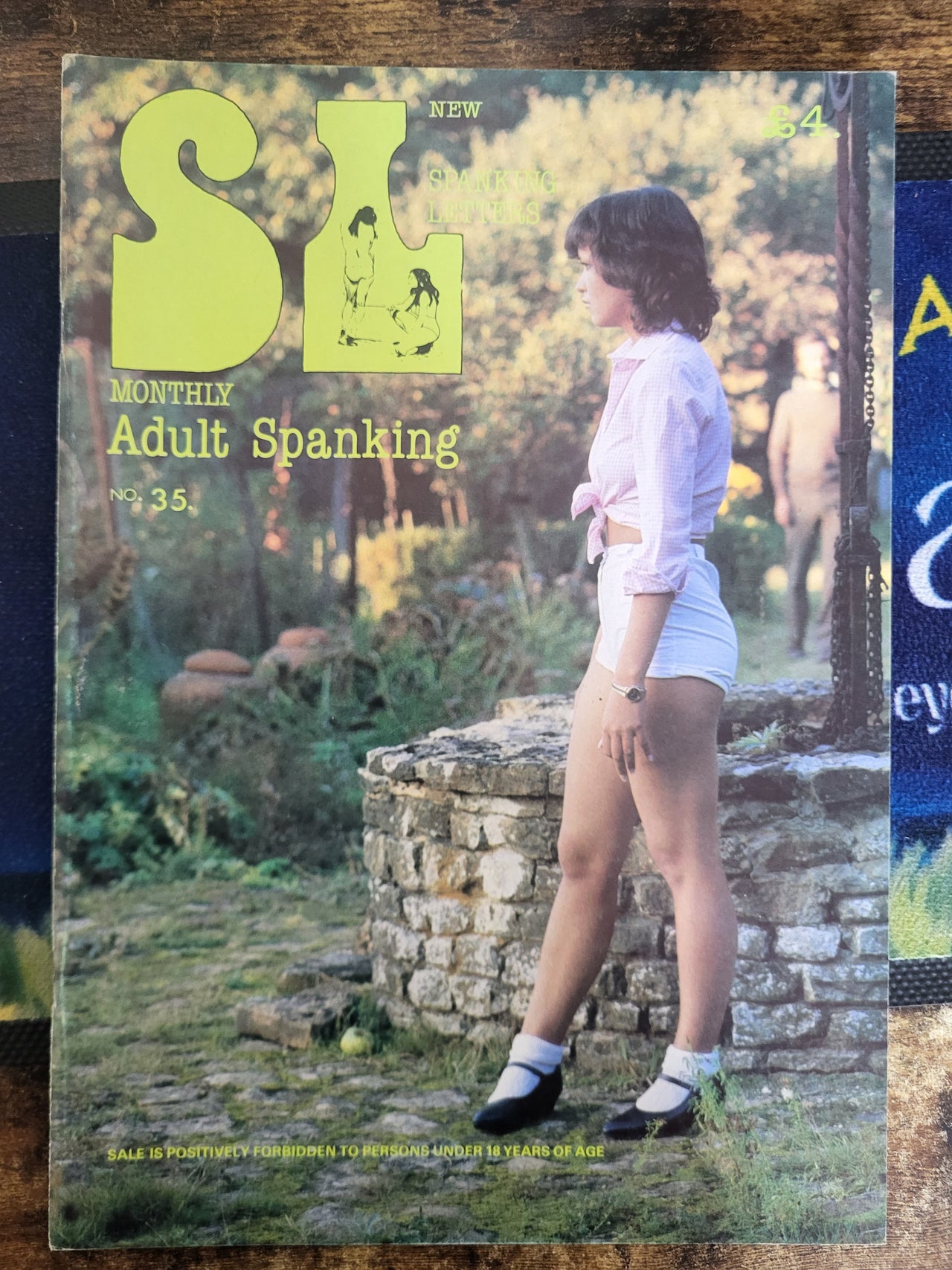Spanking Letters Monthly Magazine No 35.. Vintage UK Spanking Magazine