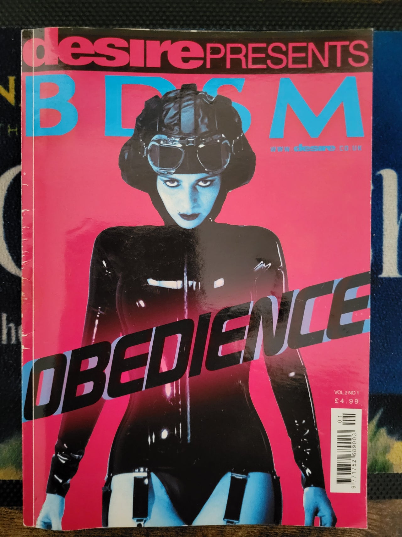 Desire Magazine Presents BDSM Vol 2 No 1 Small Format.. UK BDSM Letters Magazine