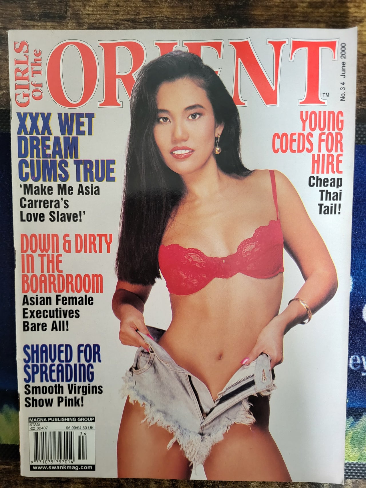 Girls Of The Orient Magazine No 34 June 2000