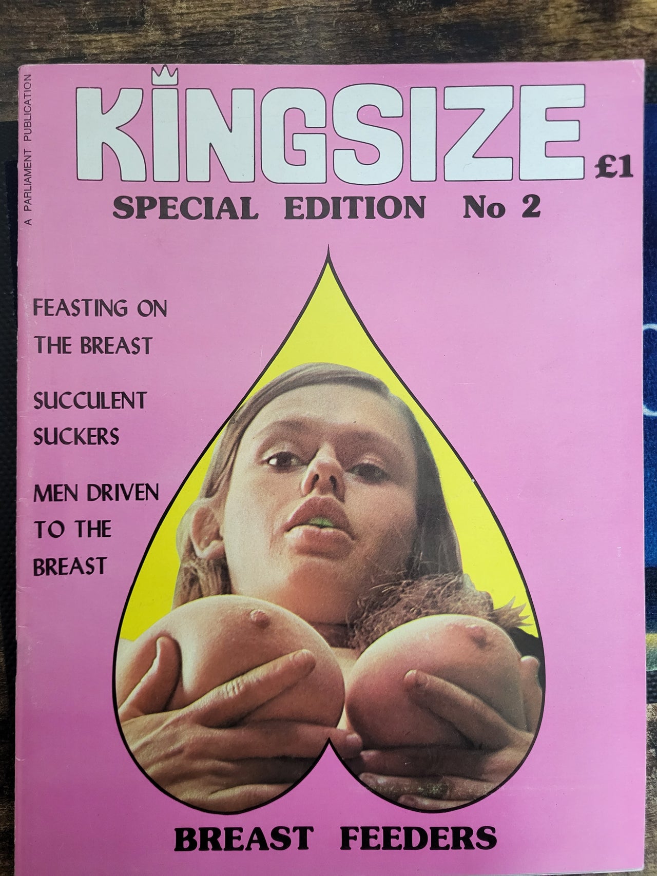 Kingsize Magazine Special Edition No 2.. 1976 US Big Tits Magazine.. UK Edition