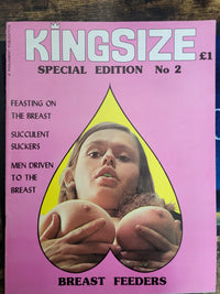 Kingsize Magazine Special Edition No 2.. 1976 US Big Tits Magazine.. UK Edition