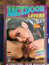 Backdoor Lovers Magazine No 28 Dutch Anal Magazine.. 1996 Dutch Hardcore Magazine
