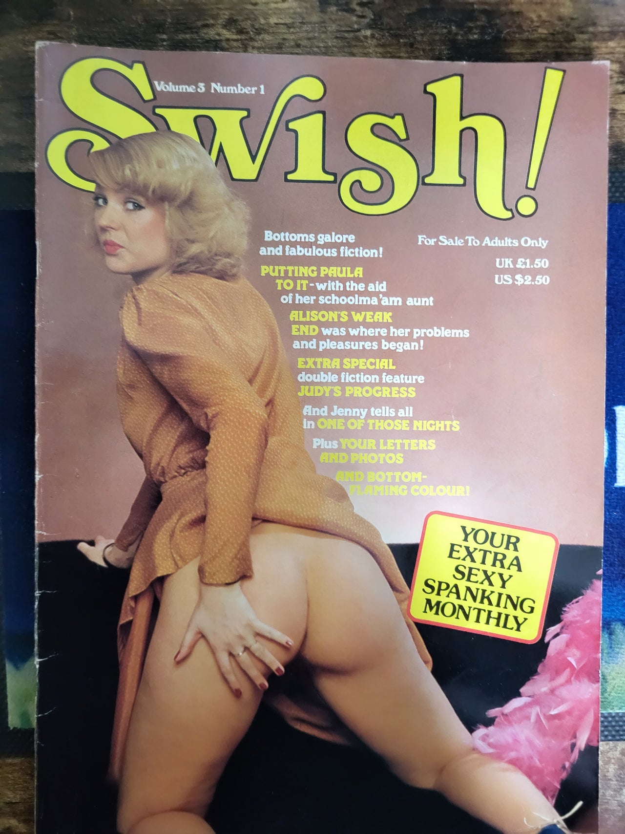 Swish Magazine Vol 3 No 1.. 1980 UK Spanking Magazine