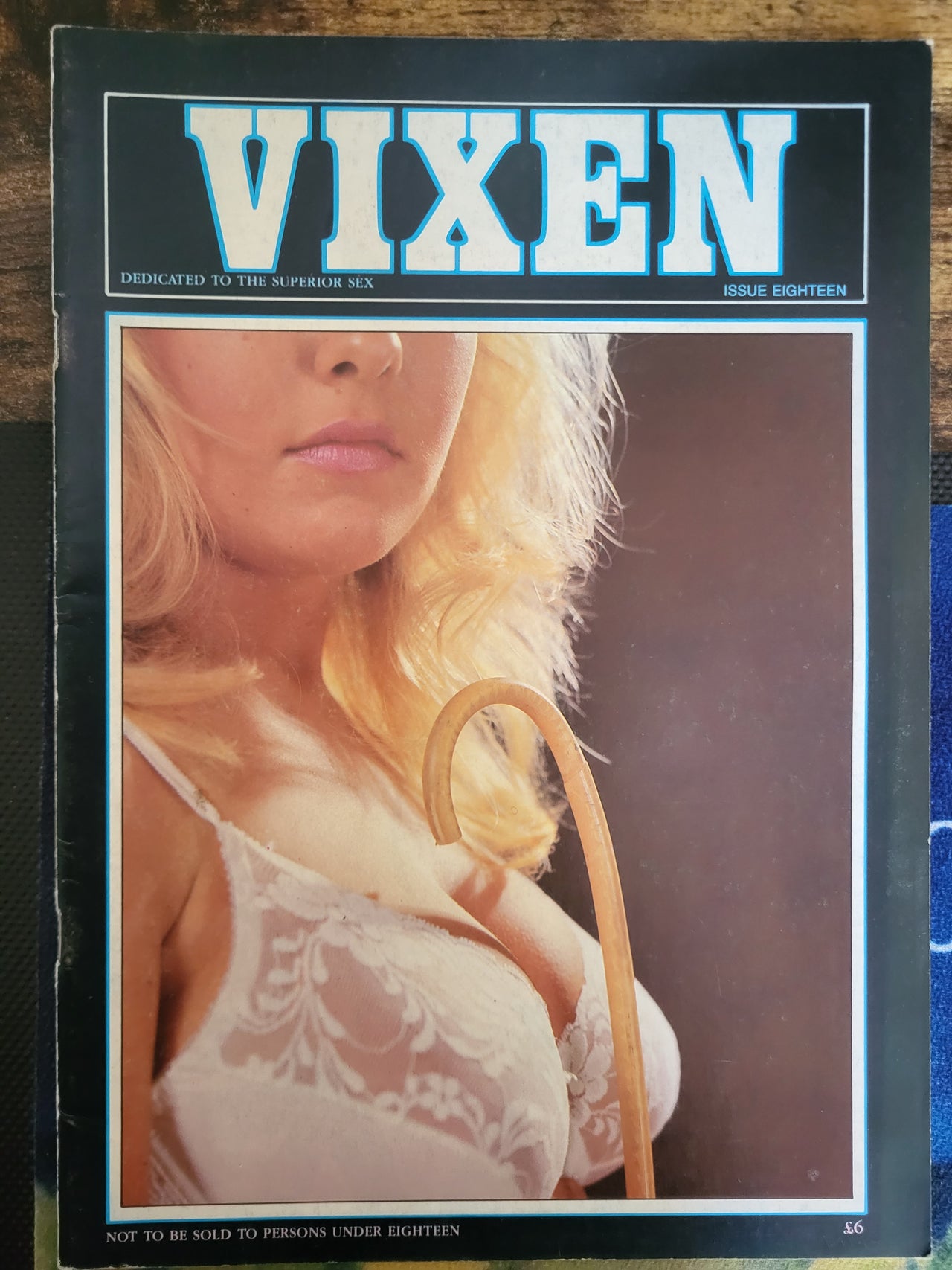 Vixen Magazine No 18.. Vintage UK Female Domination Magazine