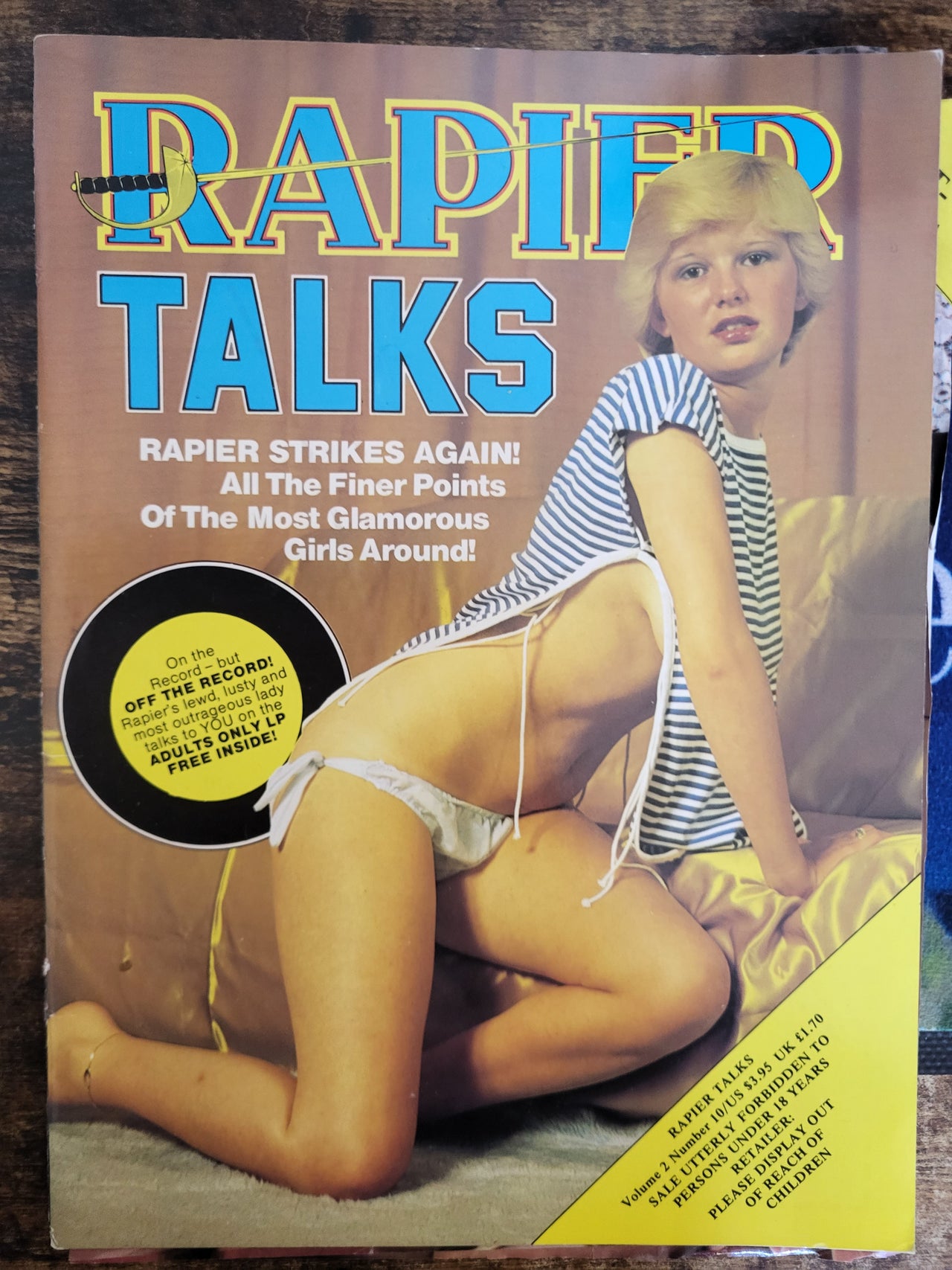 Rapier Talks Magazine Vol 2 No 10 No Record