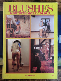 Blushes Magazine No 82.. Vintage UK Spanking And CP Magazine