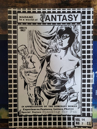 Madame In A World Of Fantasy Magazine Vol 14 No 7.. Vintage UK Female Domination Magazine