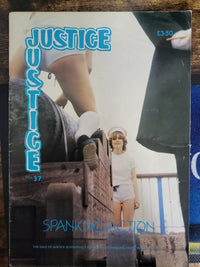 Justice Magazine No 37.. Vintage UK Spanking Magazine