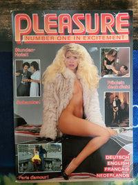 Pleasure Magazine No 115 Small Format.. 1990's German Hardcore Magazine