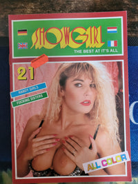 Showgirl Magazine No 21 Small Format.. 1996 German Hardcore Magazine