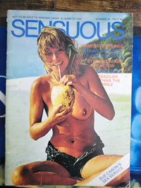 Sensuous Magazine No 14 Small Format.. 1975 UK Magazine