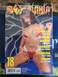 Sexmania Magazine No 18 Small Format.. Spanish Hardcore Magazine
