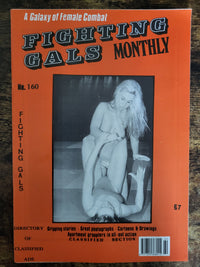 Fighting Gals Monthly Magazine No 160.. Female Combat Magazine