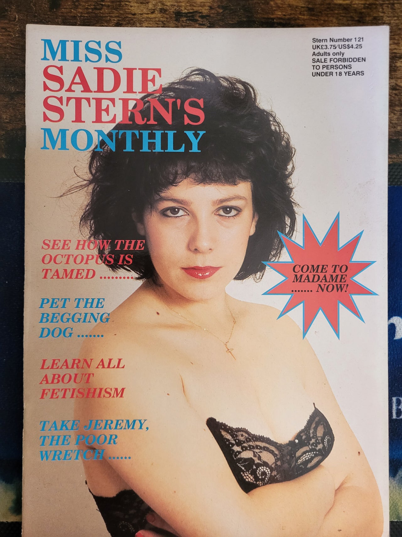 Miss Sadie Stern's Monthly Magazine No 121.. UK Femdom Magazine