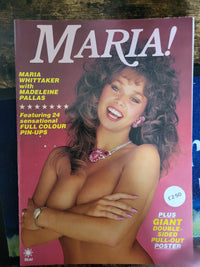 Maria Whittaker Magazine.. Lots Of Topless Photos Of The Lovely Maria.. Does Not Include Poster