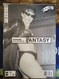 Madame In A World Of Fantasy Magazine Vol 26 No 5.. Vintage UK Female Domination Magazine