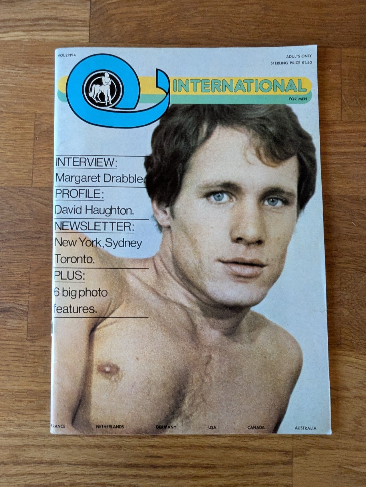 Q International Magazine Vol 2 No 4 ....UK Vintage Gay Magazine