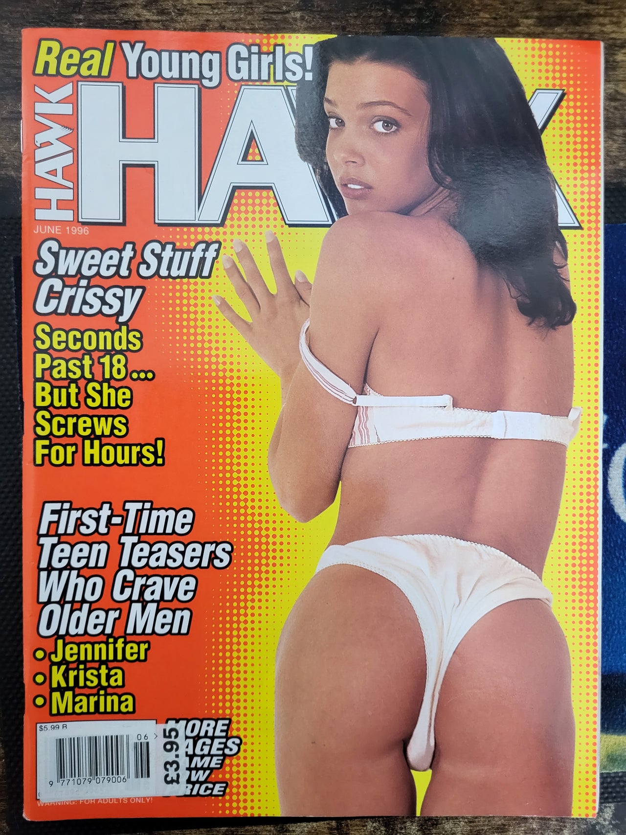 Hawk Magazine June 1996.. US Teen Magazine