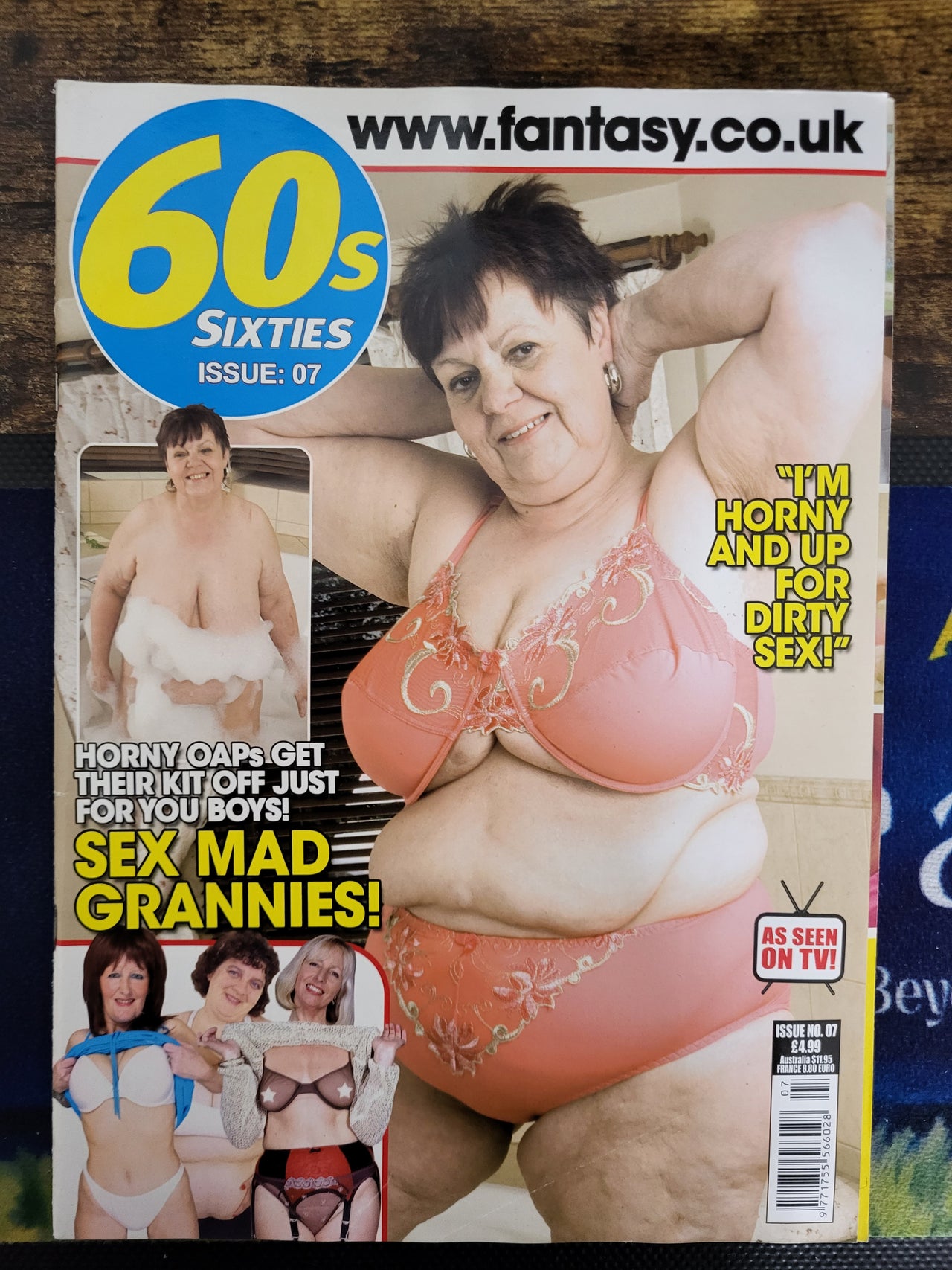 60's Sixties Magazine No 7.. UK Milf And Granny Magazine