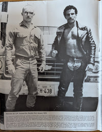 Marine Set Up Vol 1 No 1 January 1979 ... US Vintage Gay Cinemagazine 'Photography Taken During Filming' Publication Of London Enterprises Ltd, California.