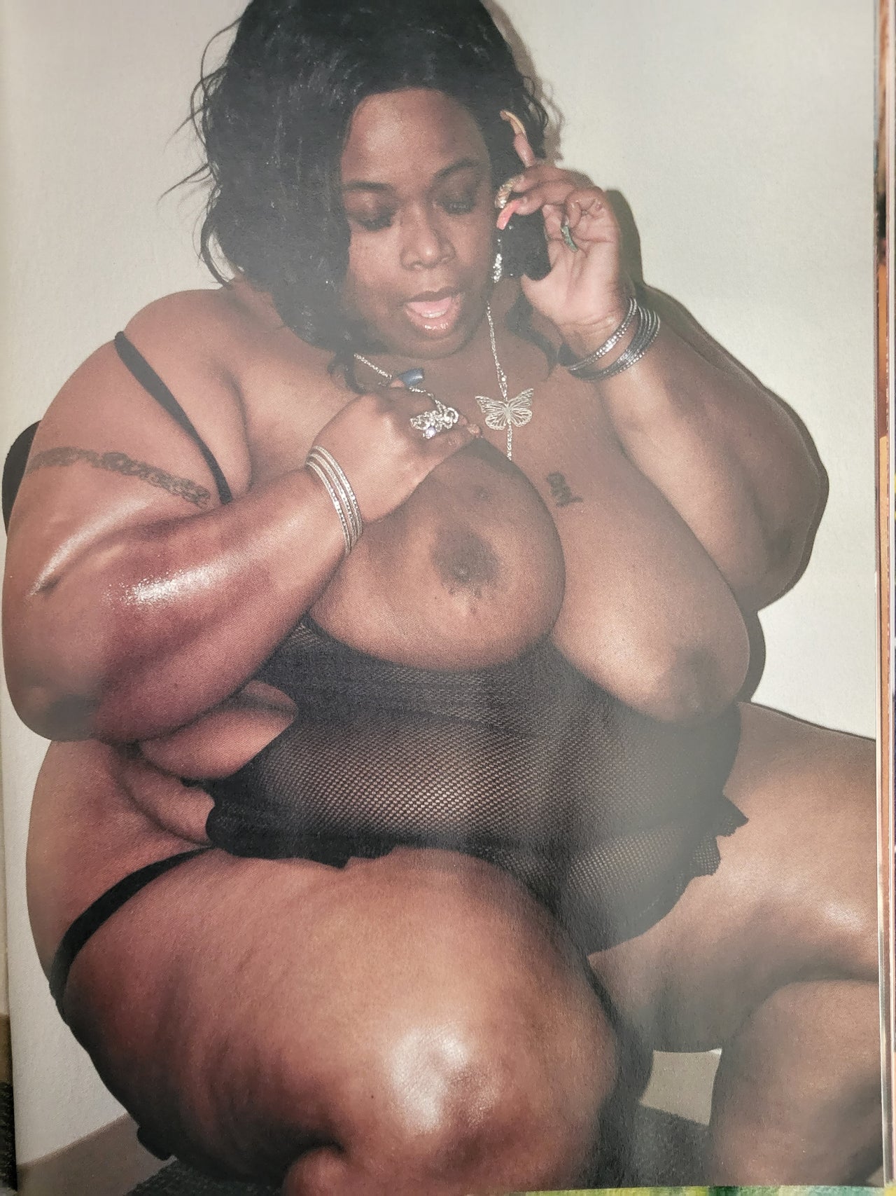 Big Black Butt Magazine August 2011.. US Big Fat Black Women Magazine