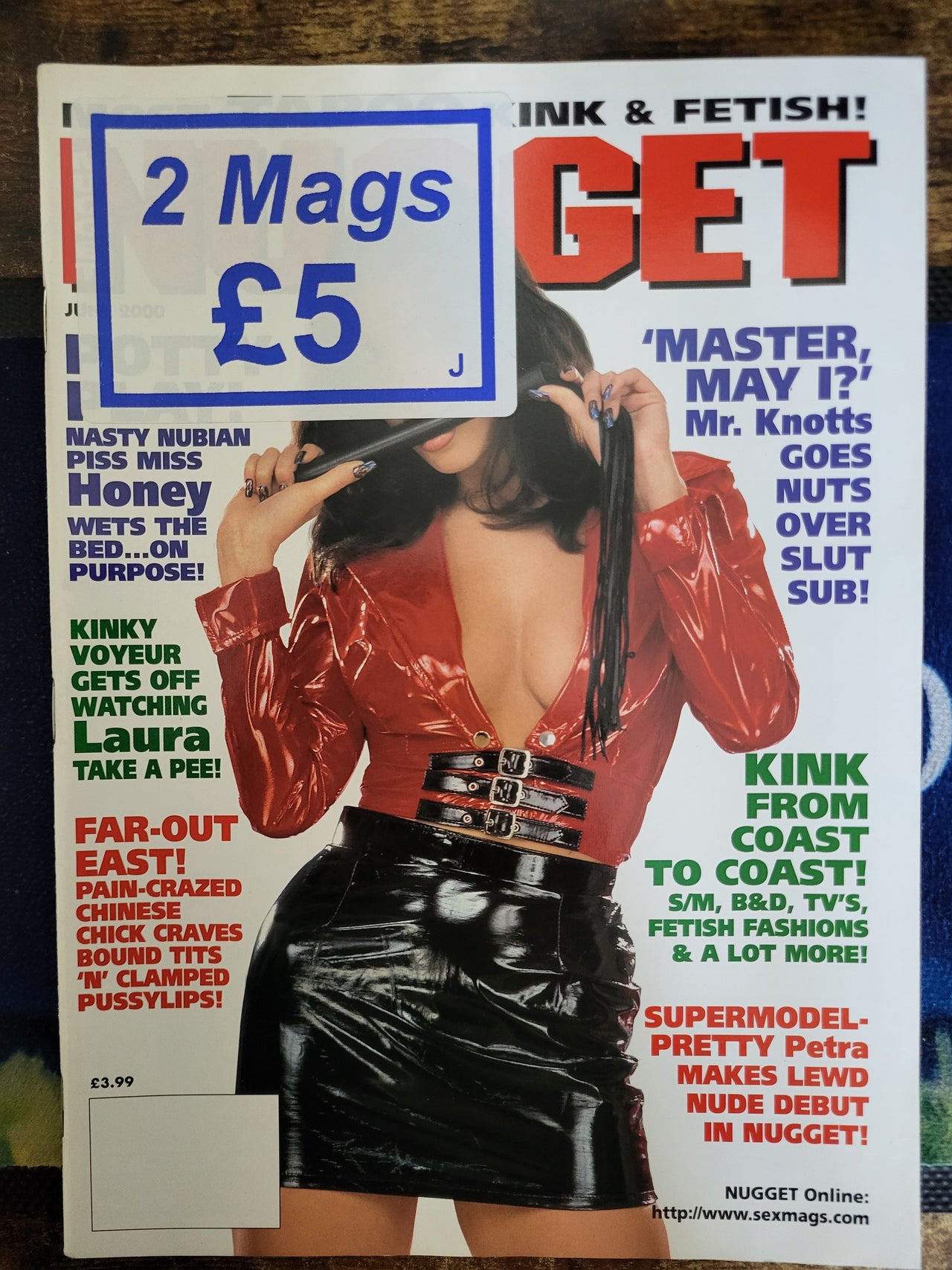 Nugget Magazine June 2000.. US Fetish Magazine