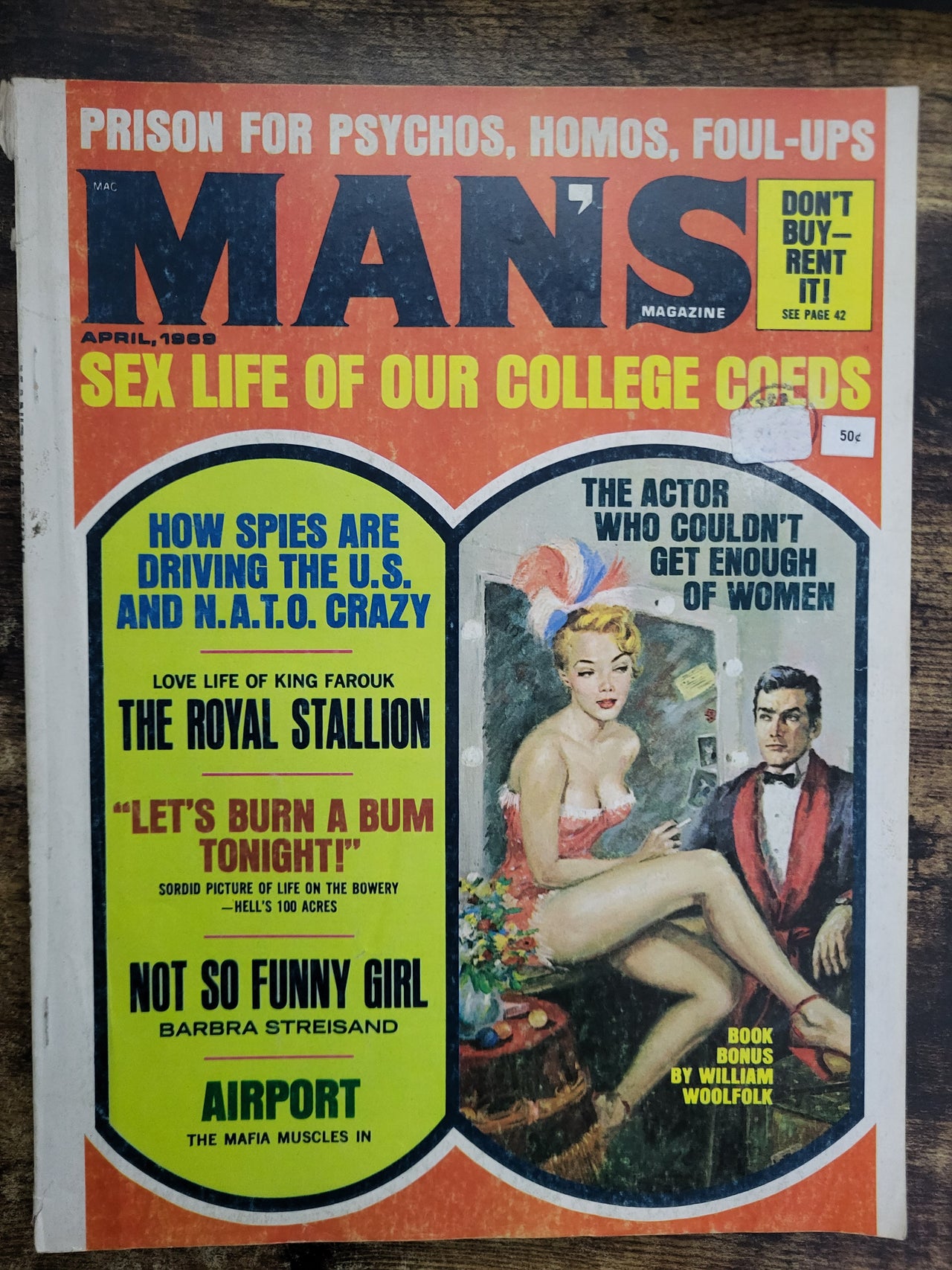 Man's Magazine April 1969