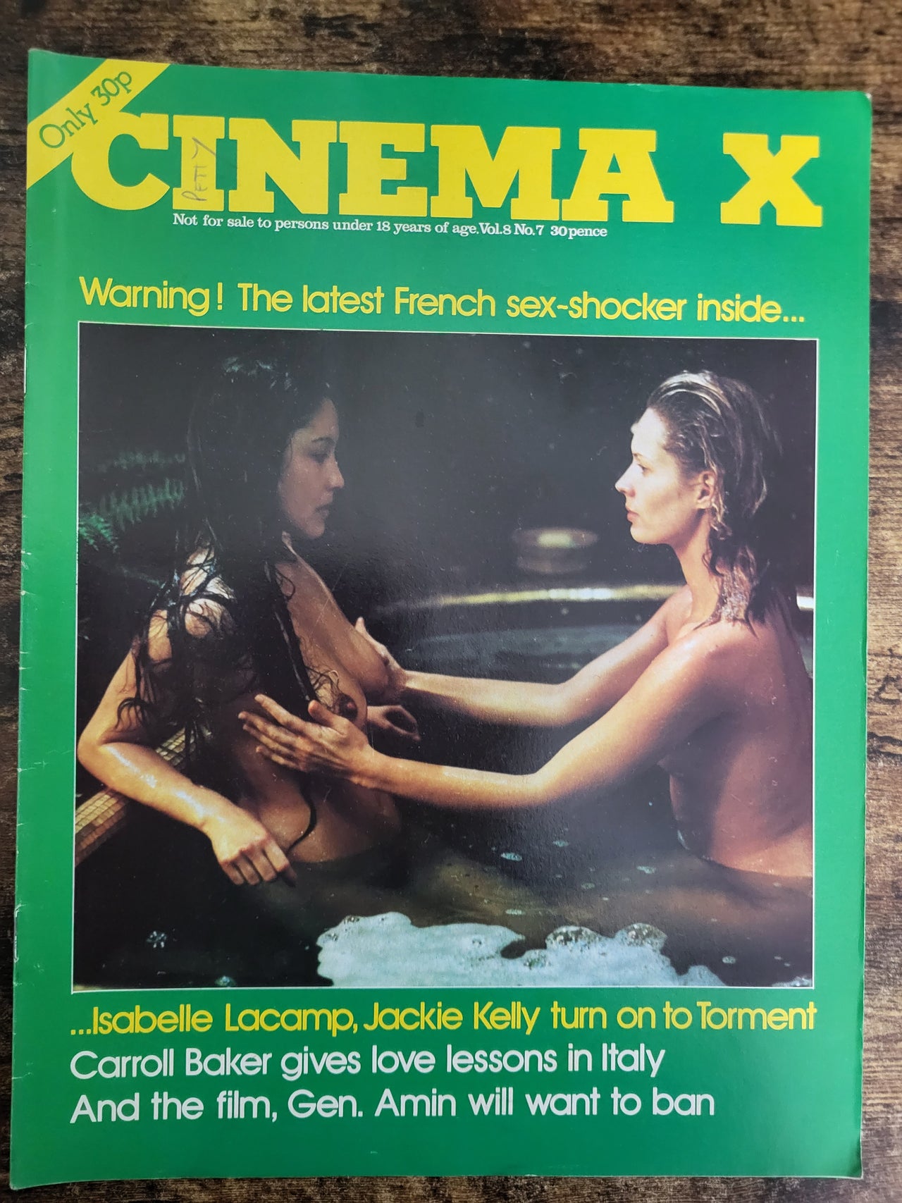 Cinema X Magazine Vol 8 No 7