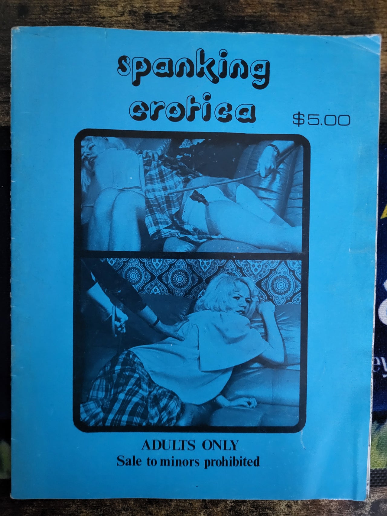 Spanking Erotica Magazine.. Vintage US Spanking Magazine