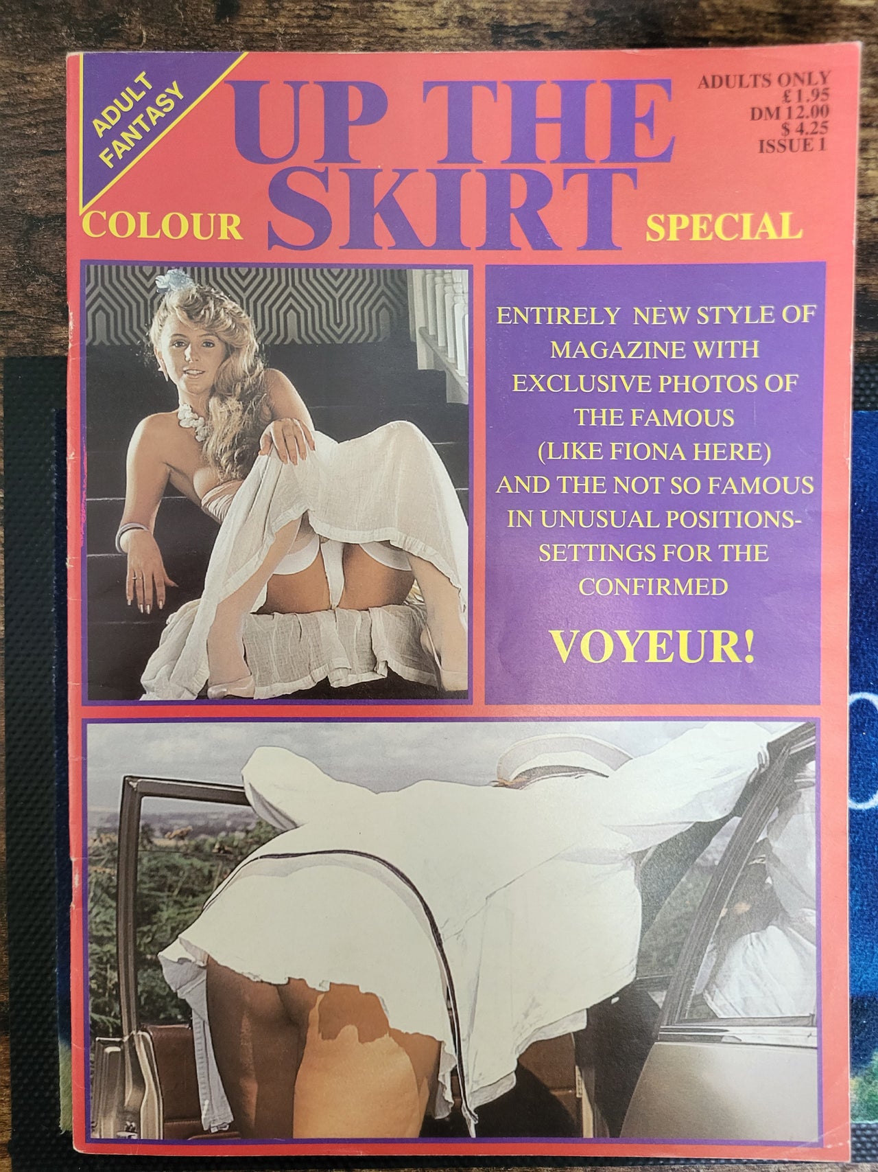 Adult Fantasy Up The Skirt Magazine Colour Special No 1