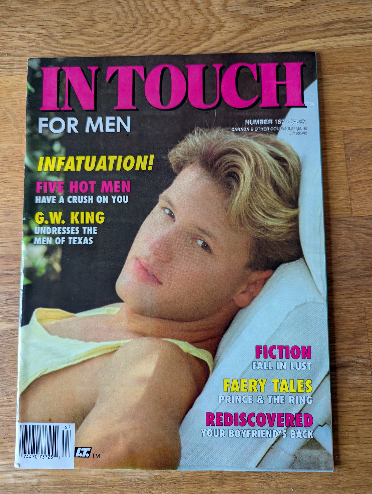 In Touch US Gay Magazine No 167 January 1991