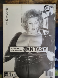 Madame In A World Of Fantasy Magazine Vol 23 No 9.. Vintage UK Female Domination Magazine