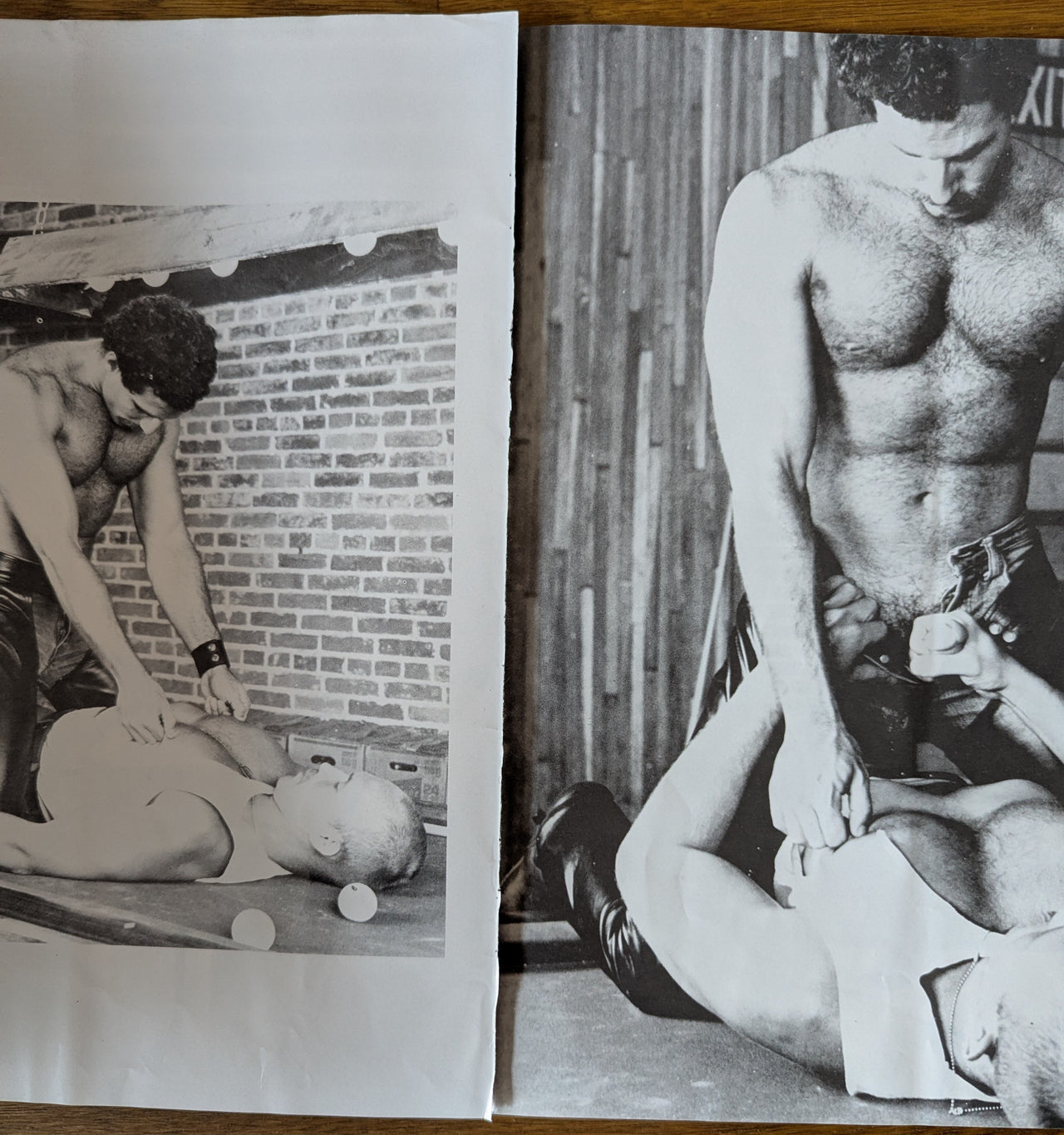 Marine Set Up Vol 1 No 1 January 1979 ... US Vintage Gay Cinemagazine 'Photography Taken During Filming' Publication Of London Enterprises Ltd, California.
