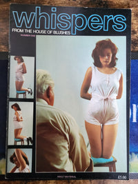 Whispers Magazine No 1.. Vintage UK Spanking And CP Magazine