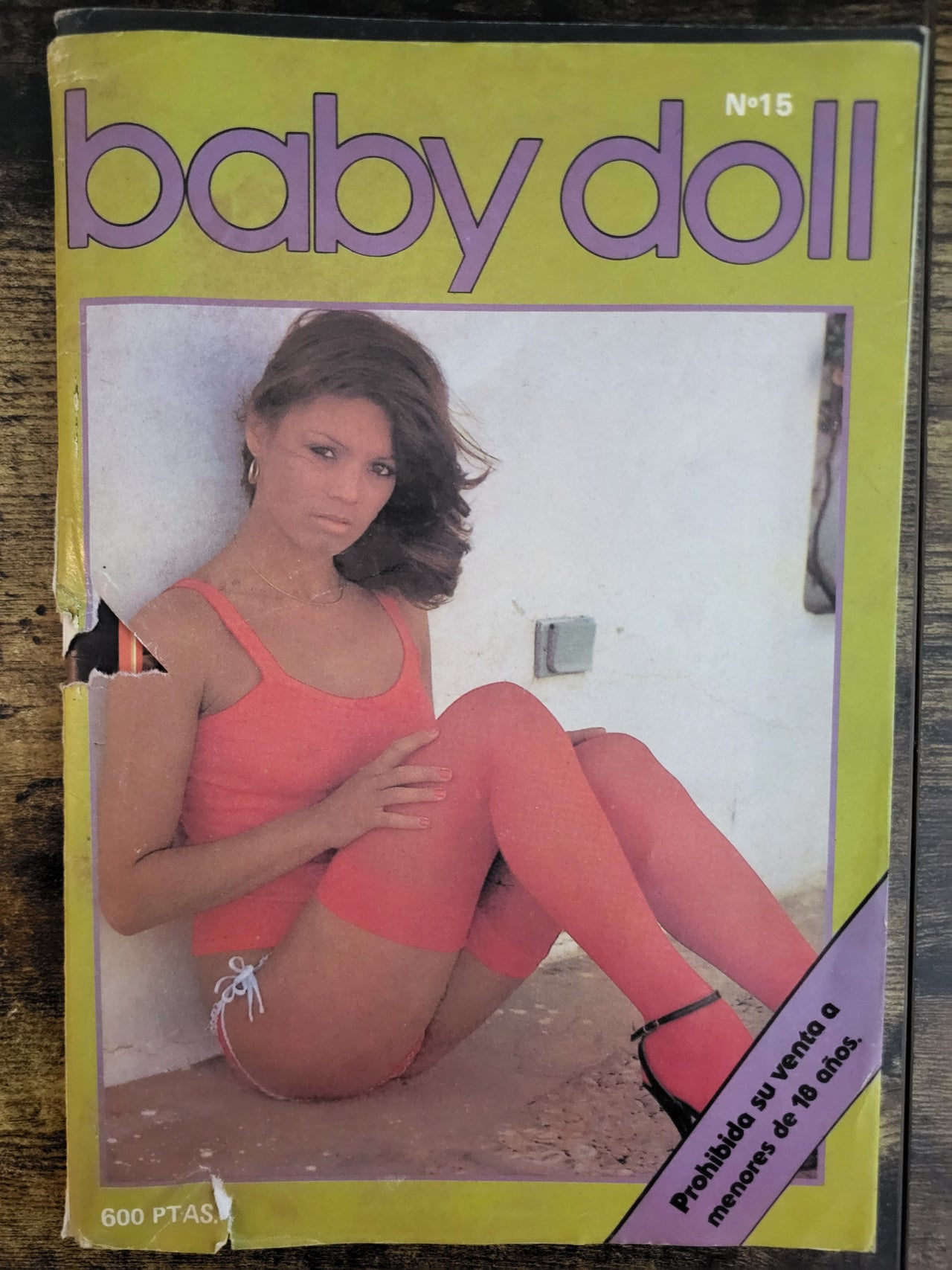 Baby Doll Magazine No 15 Small Format.. 1980's Spanish Hardcore