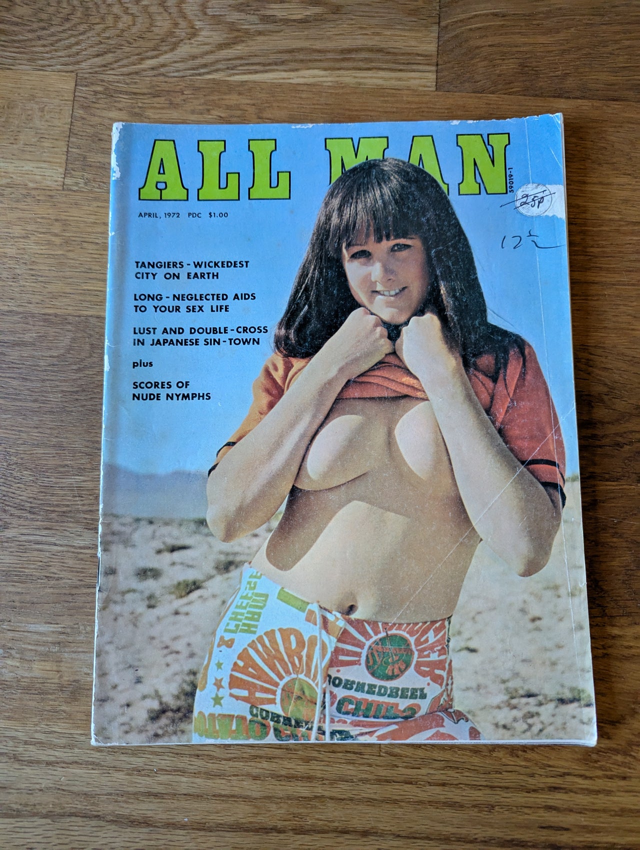 All Man Magazine April 1972