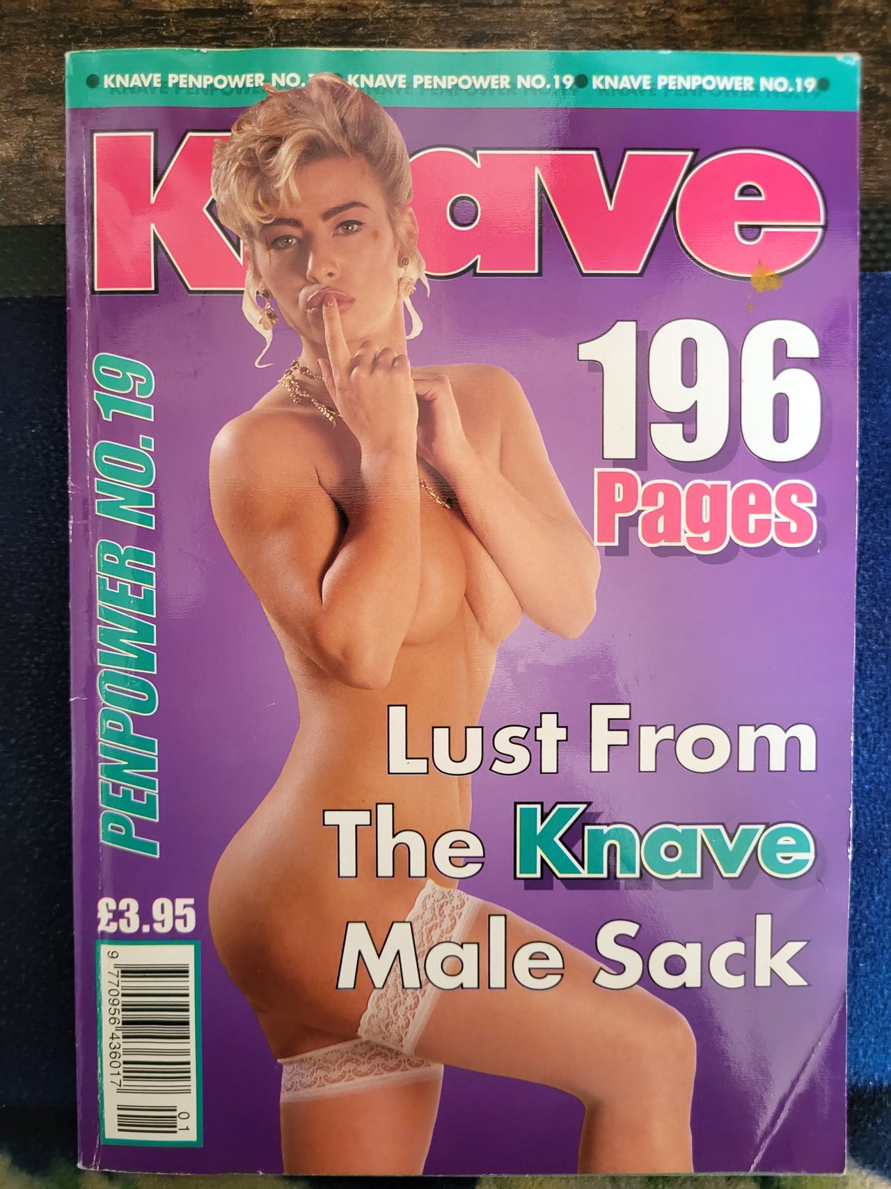 Knave Penpower Paperback No 19 Small Format.. Knave Readers Letters