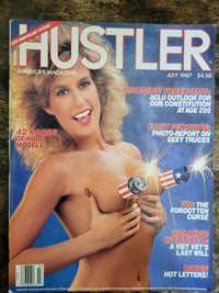 Hustler Magazine July 1987