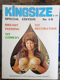 Kingsize Magazine Special Edition No 10.. 1978 US Big Tits Magazine.. UK Edition