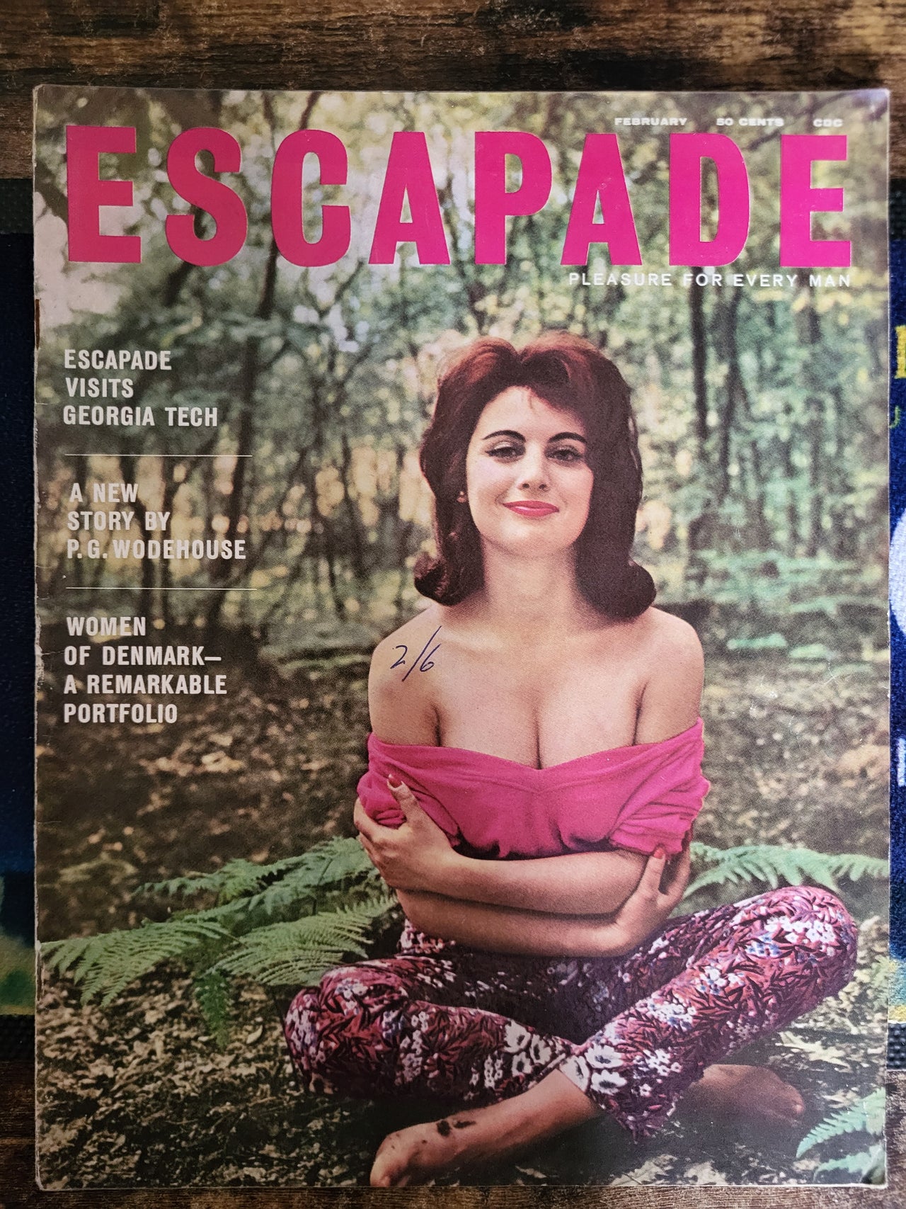 Escapade Magazine February 1961.. Vintage US Magazine