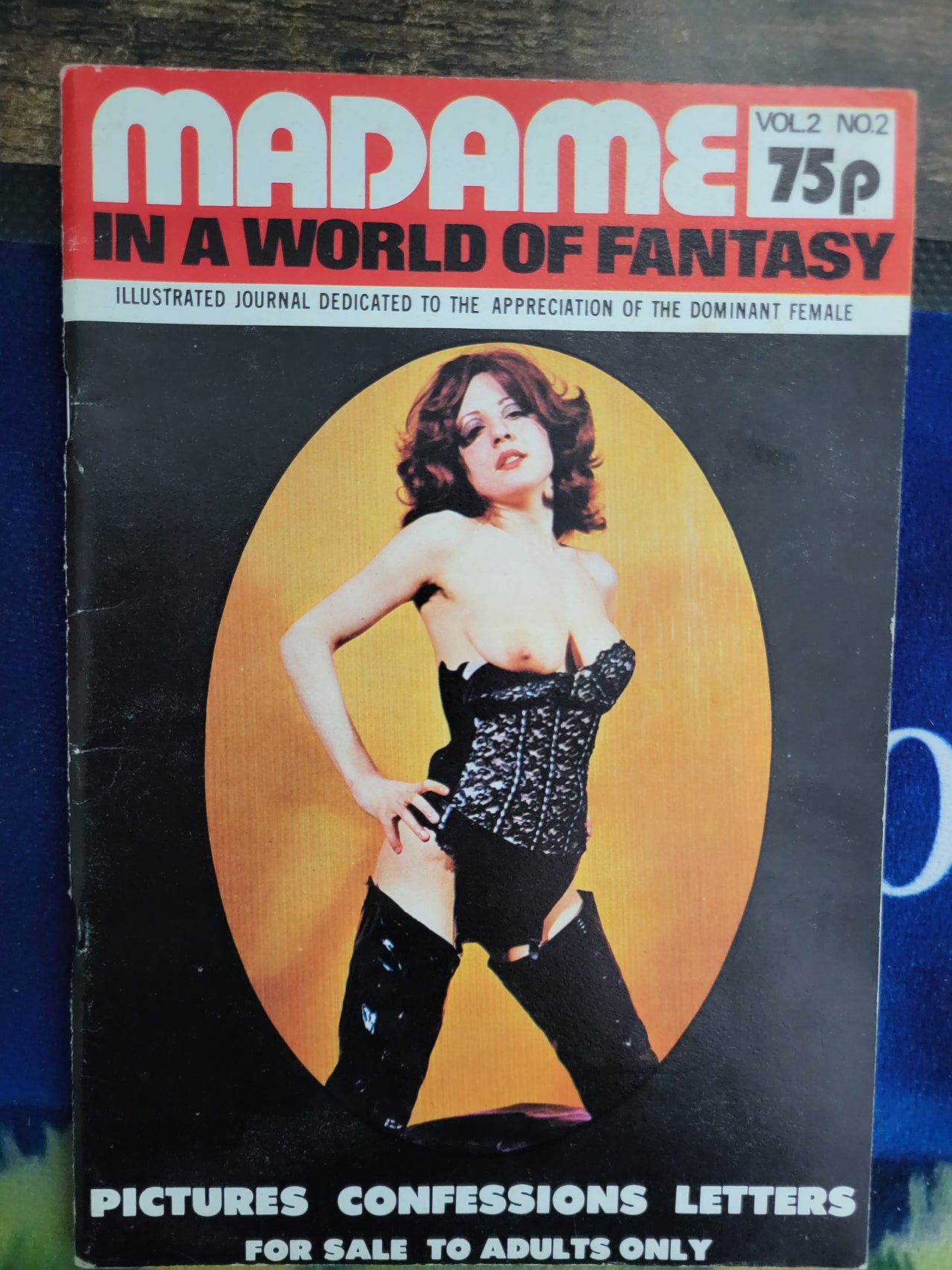 Madame Madame Vol 2 No 2 Small Format.. 1970's UK Dominant Female Magazine