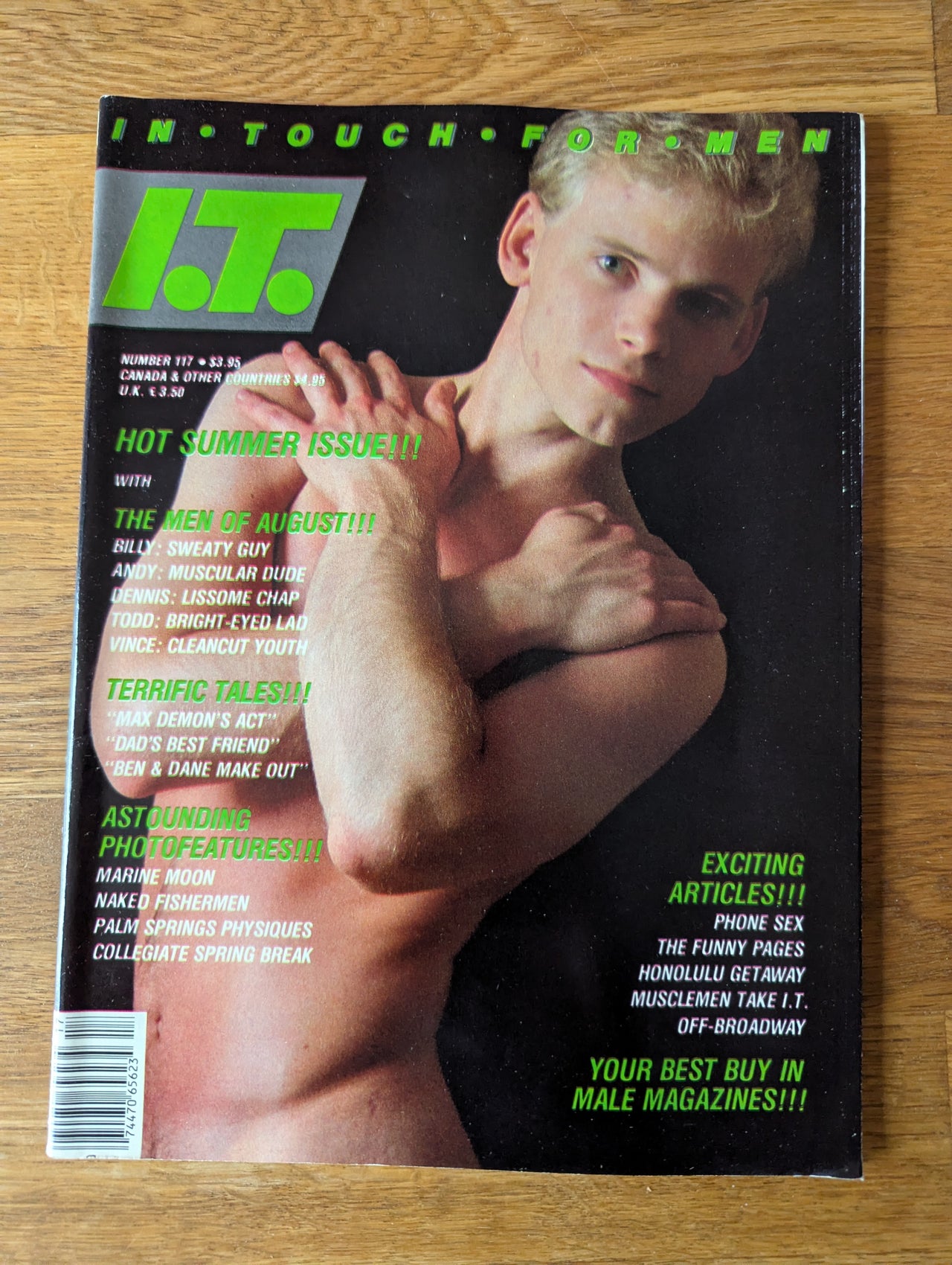 In Touch US Gay Magazine No 117 August 1986