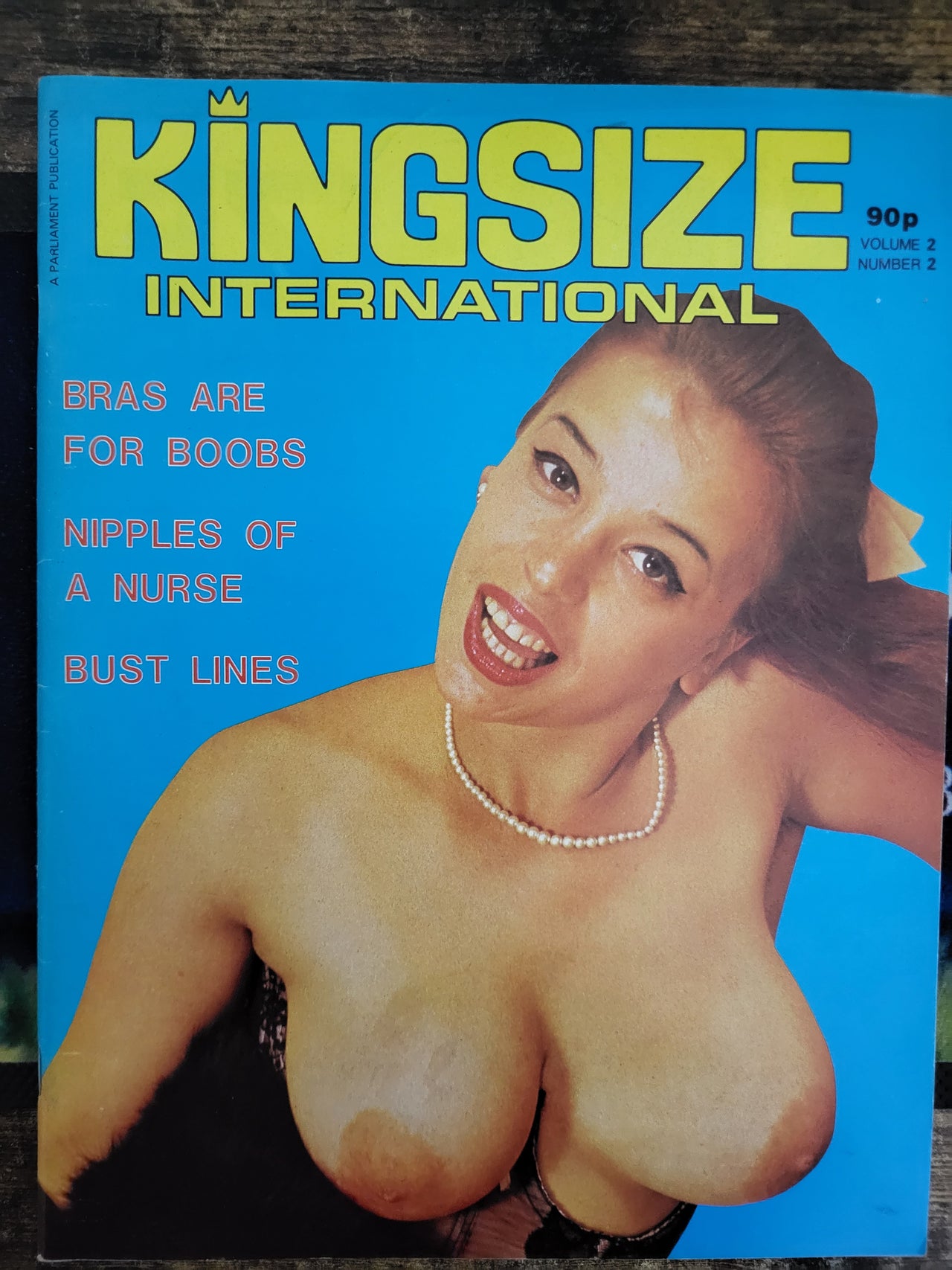 Kingsize International Magazine Vol 2 No 2.. 1976 US Big Tits Magazine