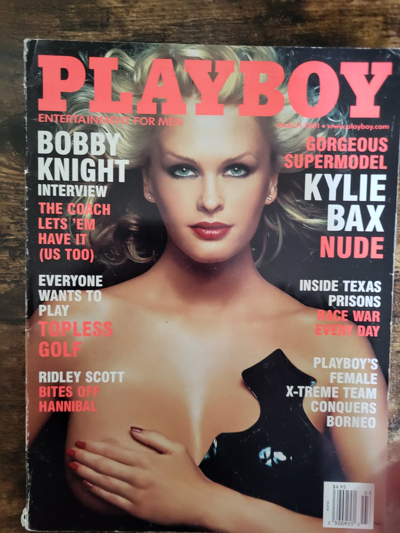 Playboy Magazine March 2001