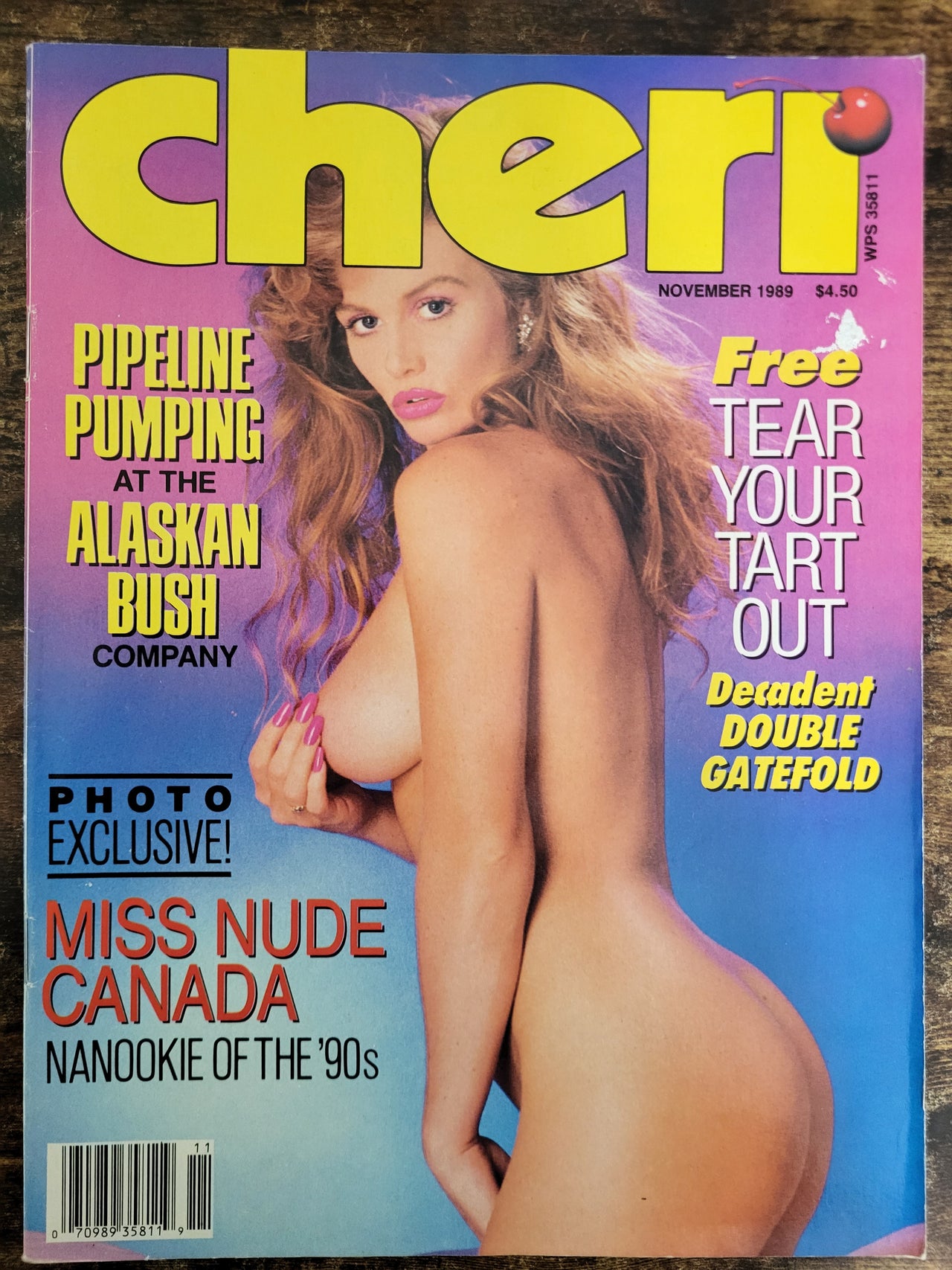 Cheri Magazine November 1989