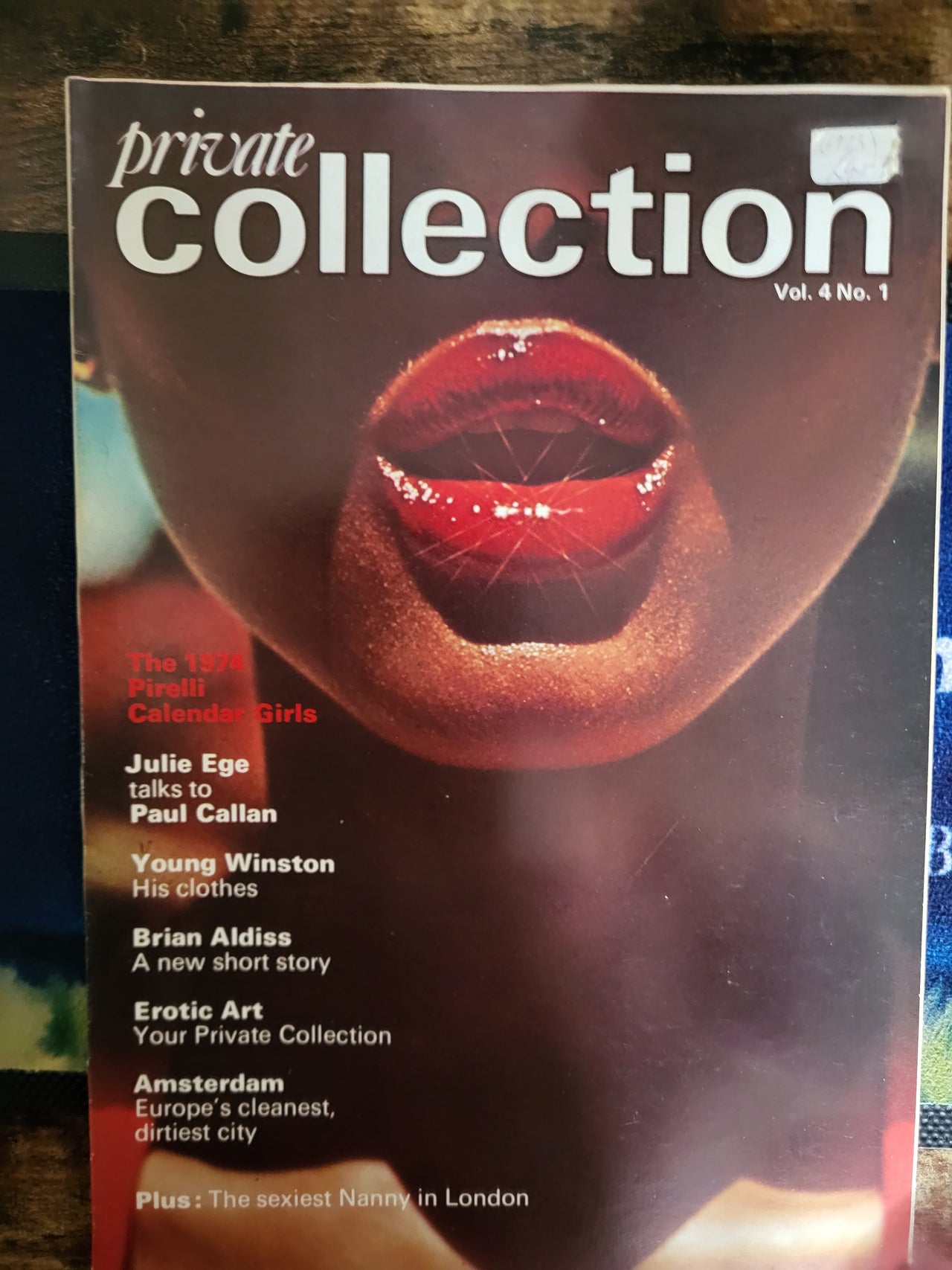 Private Collection Magazine Vol 4 No 1.. 1973 UK Magazine