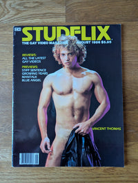 Studflix The Gay Video Magazine August 1986 ... US Gay Magazine