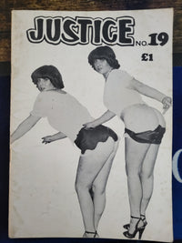 Justice Magazine No 19 Small Format.. UK 1978 Spanking And CP Magazine