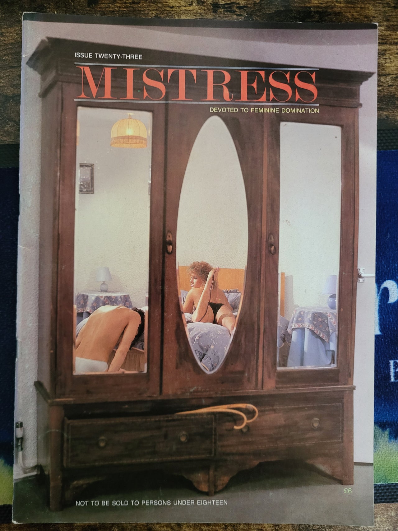 Mistress Magazine No 23.. Vintage UK Female Domination Magazine