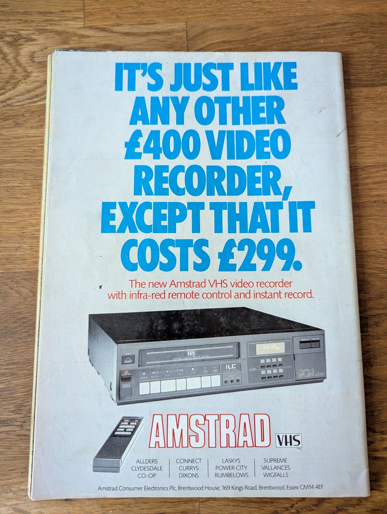 Fiesta Christmas Special Magazine 1986